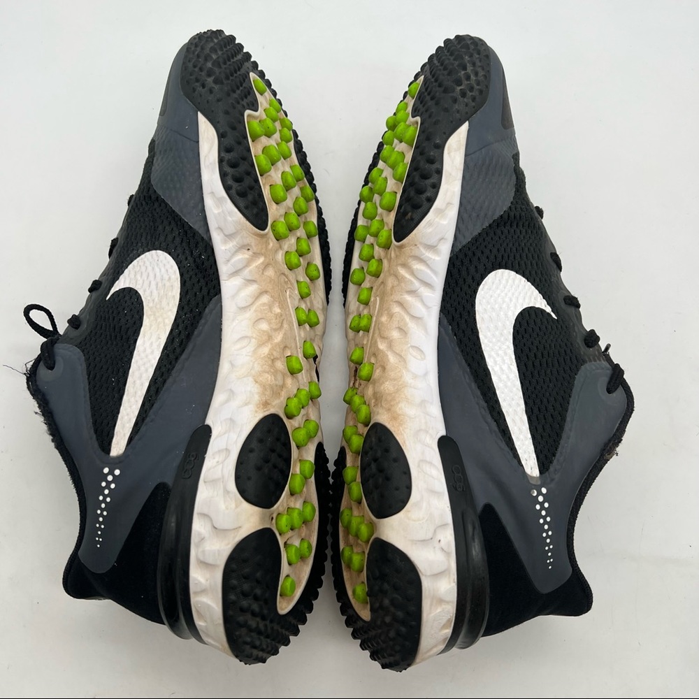 Nike Alpha Men’s Size 12 Huarache Elite 3 Turf Smoke Grey Black CK0748-003. - Picture 5 of 11